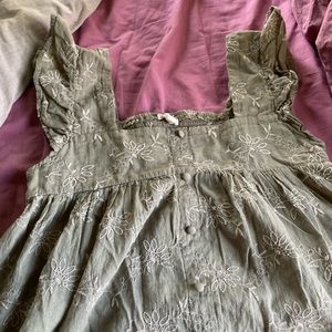 *Sold* Floral embroidered top size S